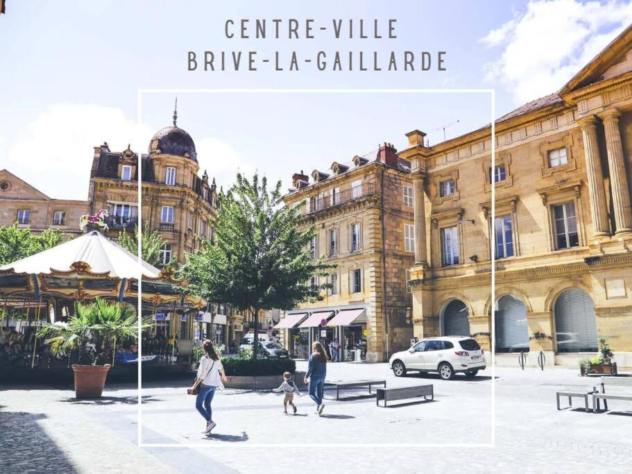 #Le Maitre Du Navire - Grand Studio - Hyper Centre Apartment Brive-la-Gaillarde Luaran gambar